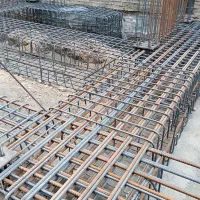 اجرای ارماتوربندی فنداسیون وسقف بتنی وفلزی