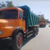 راننده ده چرخ زیرمایلر و کمک راننده تریلی