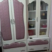 کمد و تخت خواب نوجوان دخترانه