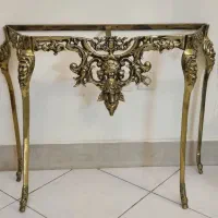 آیینه کنسول برنز قدیمی