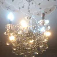 لوستر استیل کریستالی|لوستر و چراغ آویز|بروجرد, |دیوار