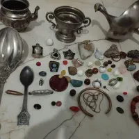 انتیک سنگ وسکه های قدیمی