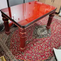 میز ناهار خوری 4نفره نو  همراه با 2صندلی