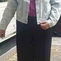 نیم تنه جین وکت جین.نو نونو سایز فری سایز۴۴|لباس|چهاردانگه (تهران), |دیوار