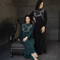 ماکسی مجلسی دریا در آتیشگاه کد 20474|لباس|خمینی‌شهر, |دیوار