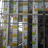 اجرای نمای کامپوزیت وترموود باغ ویلا.کامپوزیت کار|خدمات پیشه و مهارت|کرج, شهرک نهال و بذر|دیوار