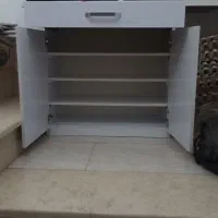 جاکفشی جنس ملامین با چهار طبقه و یک کشاب|جاکفشی، کمد، دراور|شاهینشهر, گرگاب|دیوار