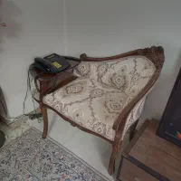 مبل استیل دوگل ۹نفره با ناهار خوری ۸
