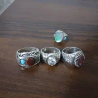 انگشترهای نقره بسیارنفیس