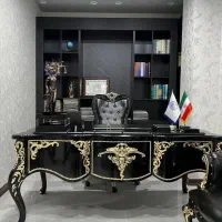 میز مدیریت کوروش نیمست مبلمان اداری صندلی کلاسیک