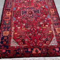 قالی نهاوند و قشقایی آنتیک|فرش|قم, باغ کرباسی|دیوار