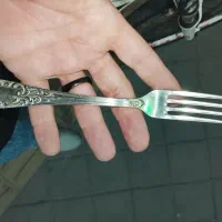 چنگال نقره کلکسیونی