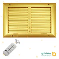 دریچه کولر ریموت دار برنازی 2 شبکه (سایز 20 در 40)|کولر آبی|تهران, اتحاد|دیوار