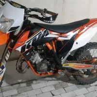 کراس اندرو ktm 150 دوزمانه فکتوری|موتورسیکلت|تهران, مینی‌سیتی (شهرک نفت)|دیوار