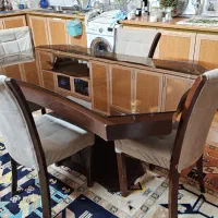 میز ناهارخوری، میز تلویزیون، عسلی|میز و صندلی غذاخوری|اسفراین, |دیوار