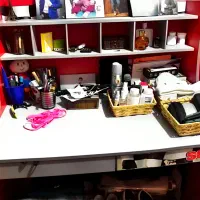 فروش کمد میز تحریر درایور کتابخانه برند چیلک ترکیه|تخت و سرویس خواب|کرمان, |دیوار