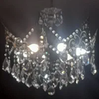 لوستر برنزی|لوستر و چراغ آویز|تبریز, |دیوار