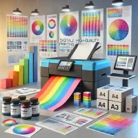 پرینت رنگی، سربرگ، پاکت، بروشور، اعلامیه چاپ تراکت