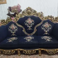 مبل سلطنتی 9نفره|مبلمان خانگی و میز عسلی|یاسوج, |دیوار