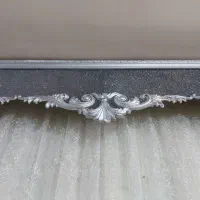 پرده ی تور با آستر وکتیبه بسیار زیبا وشکیل|پرده، رانر، رومیزی|شاهدشهر, |دیوار