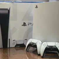 پلی استیشن ۵ دو دسته(PS5)fat دیسک خور|کنسول، بازی ویدئویی و آنلاین|اصفهان, طامه|دیوار