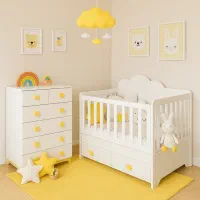 تخت و کمد سرویس خواب کودک نوزاد و نوجوان|اسباب و اثاث بچه|چهاردانگه (تهران), |دیوار