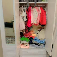 کمد بچه نو نو جادار پایه دار جدید رنگ سفید|اسباب و اثاث بچه|مشهد, فریزی|دیوار