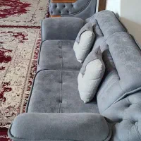 مبل هشت نفر|مبلمان خانگی و میز عسلی|صحنه, |دیوار