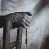 نقاشی سیاه قلم و پاستل