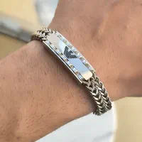 دستبند استیل مردانه امپریو ارمانی 2475|بدلیجات|تبریز, |دیوار