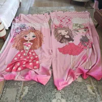 پرده اتاق دخترانه جنس ترک