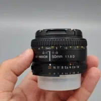 لنز پرایم 50d nikon|دوربین عکاسی و فیلم‌برداری|خرم‌آباد, |دیوار