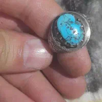 انگشتر فیروزه اصل نیشابور به شرط کارشناس