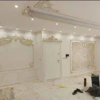 اجرایی کناف ونقاشی کامل ساختمان و پتینه کار