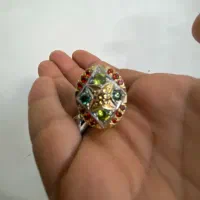 انگشتر مخراجی جواهری
