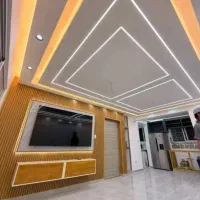 اجرای کناف کمپارس تایل دیوارکوب
