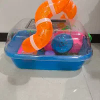 قفس همستر به همراه همستر