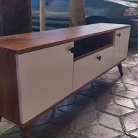 ست آینه کنسول و میزtv (صنوبر)|بوفه، ویترین، کنسول|مشهد, رستگار|دیوار