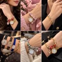 تعدادی گردنبند و ساعت زنانه