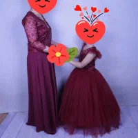 لباس مجلسی شیک مادردختری