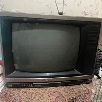تلویزیون قدیمی ناسیونال رنگی ۲۱ اینج