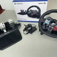 فرمان بازی با پدال Logitech G29 پلی استیشن|کنسول، بازی ویدئویی و آنلاین|بندرعباس, |دیوار