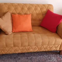 مبل چستر ۷ نفره    در حد نو  همراه با کاور