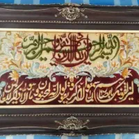 تابلو فرش تبریز وان یکاد استاد یوسف پور نقش برجسته