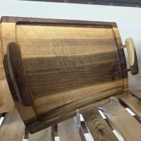 سینی مستطیل چوبی