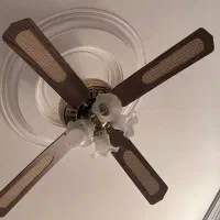 پنکه و لوستر سقفی