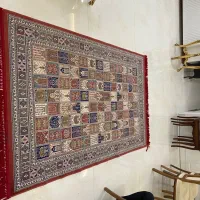 پرده زبرا و فرش و تخته خوشخواب