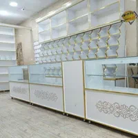 دکوری قفسه بشکه آجیل میز عطاری طبقاتی خشکبا