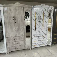 کمد لباس سه درب وکیوم زرین کالا|جاکفشی، کمد، دراور|یاسوج, |دیوار
