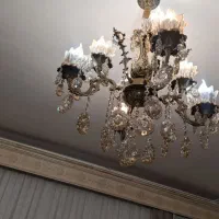 برنز چهارشاخه هشت روشنایی درحد نو چهارماهه خریدیم